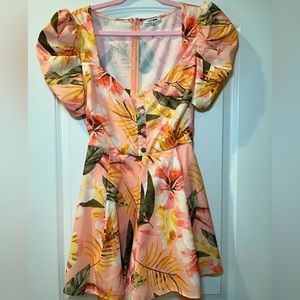 Fashion Nova Floral Romper